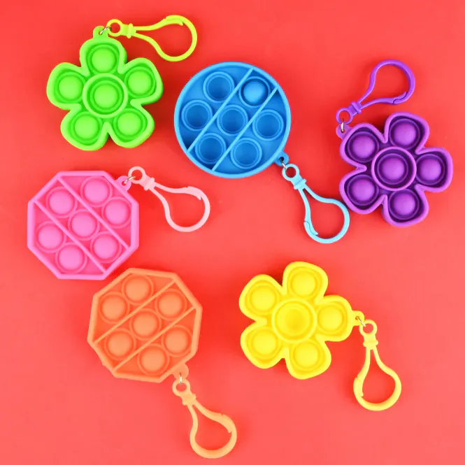 Hovedbilde KEYRING PUSH POP BUBBLE SILICONE