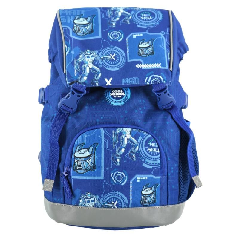 SKOLESEKK 22L CYBER ROBOT TINKA COOL SCHOOL