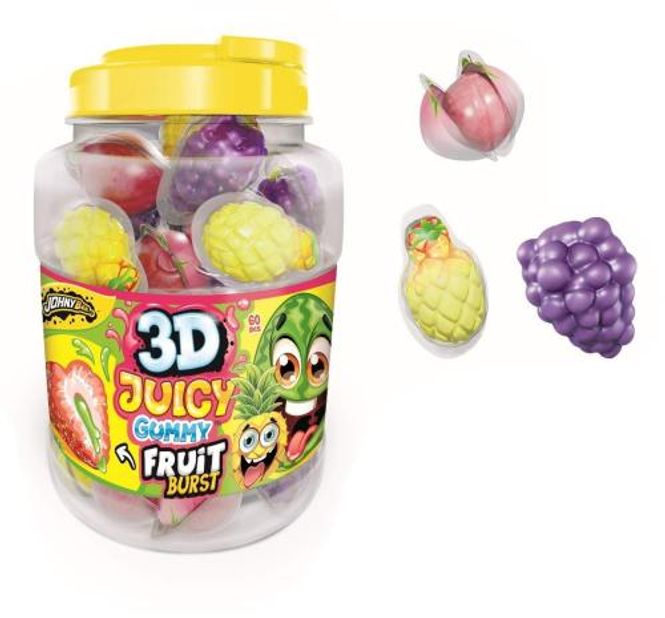 Hovedbilde  3D Juicy Gummy Fruit Burst
