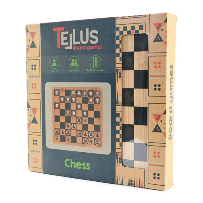 Hovedbilde Tellus Chess wooden 22cm